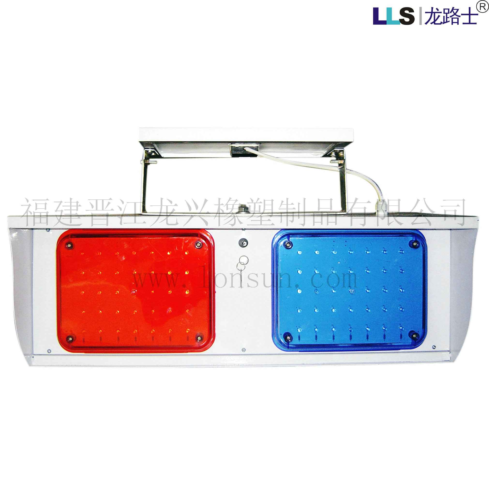 LLS太阳能led红蓝爆闪灯LLS-FL-12RB