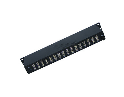 16路机架式视频信号防雷器 避雷器 16路DVR防雷器