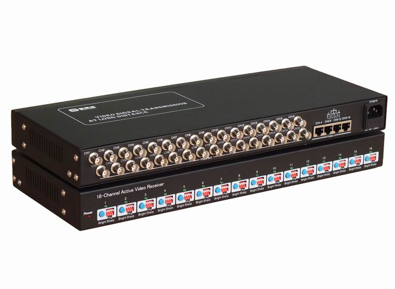 双绞线传输器16路