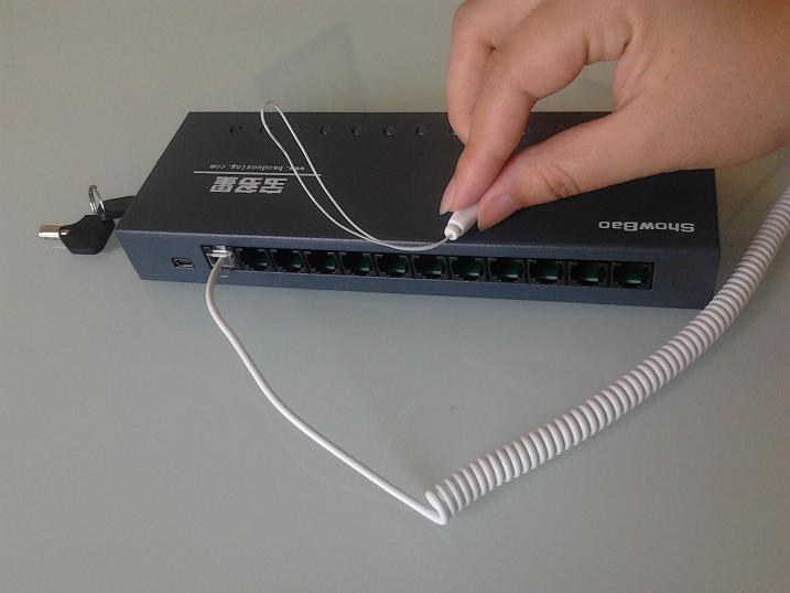 手机标签展示架