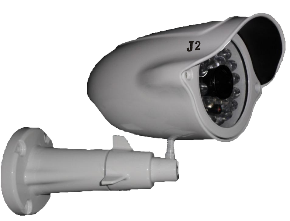 山东监控安防-深圳图杰红防水监控摄像机