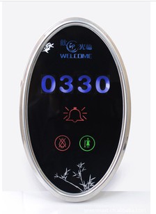 格瑞全金属门牌号触摸门铃 房号显示 请勿打扰