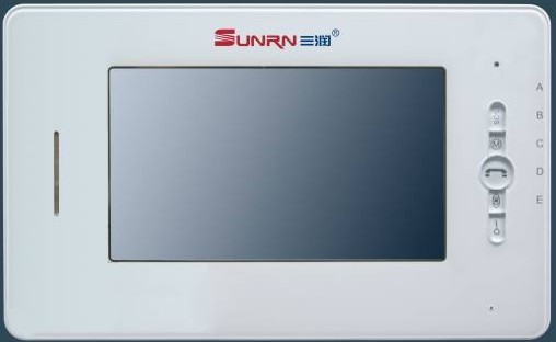 16首和弦电子铃音江西楼宇对讲别墅可视室内机