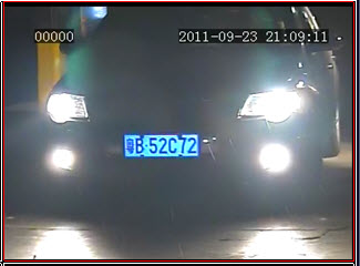 智能照车牌摄像机