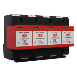 B级大通流容量80KA三相电源防雷器