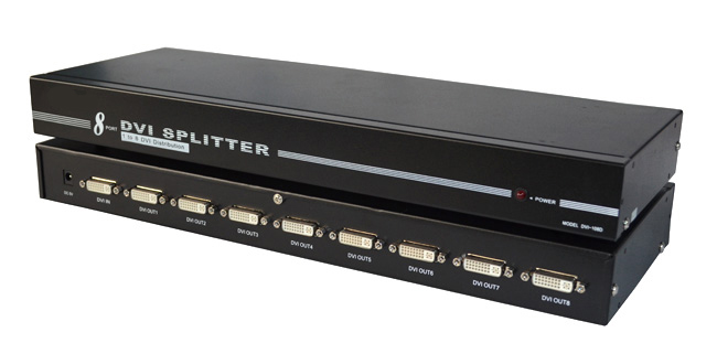 dvi分配器1分8