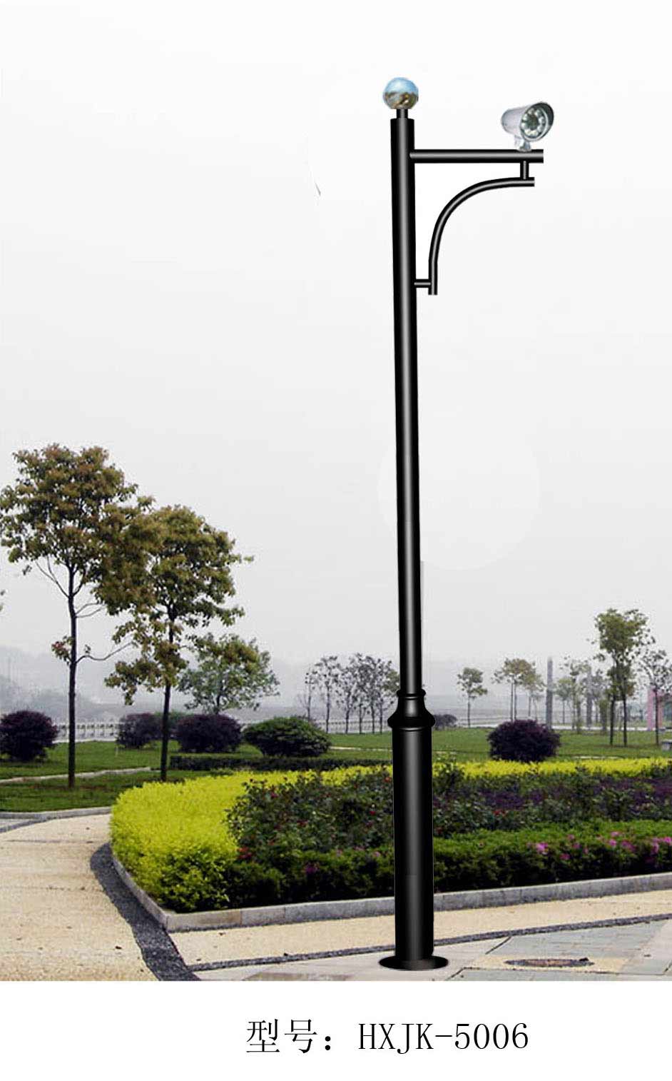 枪式摄像机立杆