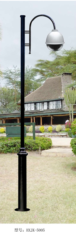 吊球式监控器杆