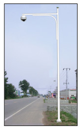 吊球式摄像机杆