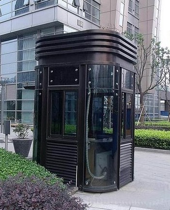 东莞钢结构岗亭*小区钢结构治安岗亭*豪华钢结构岗亭