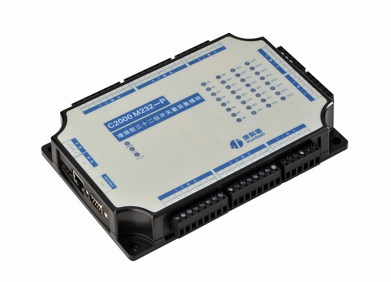 增强网络型232/32位开关量采集