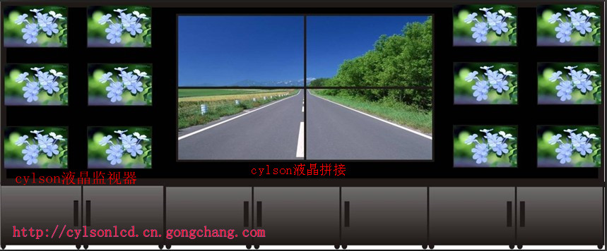 山西46寸液晶拼接屏，lcd，42寸大屏拼接墙为您介绍