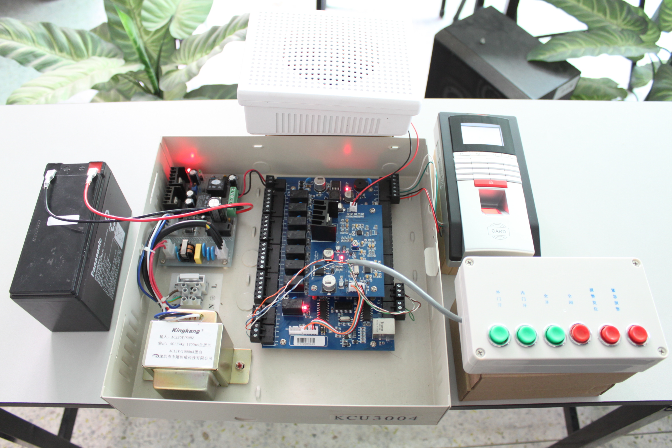 银行二道AB防尾随门禁