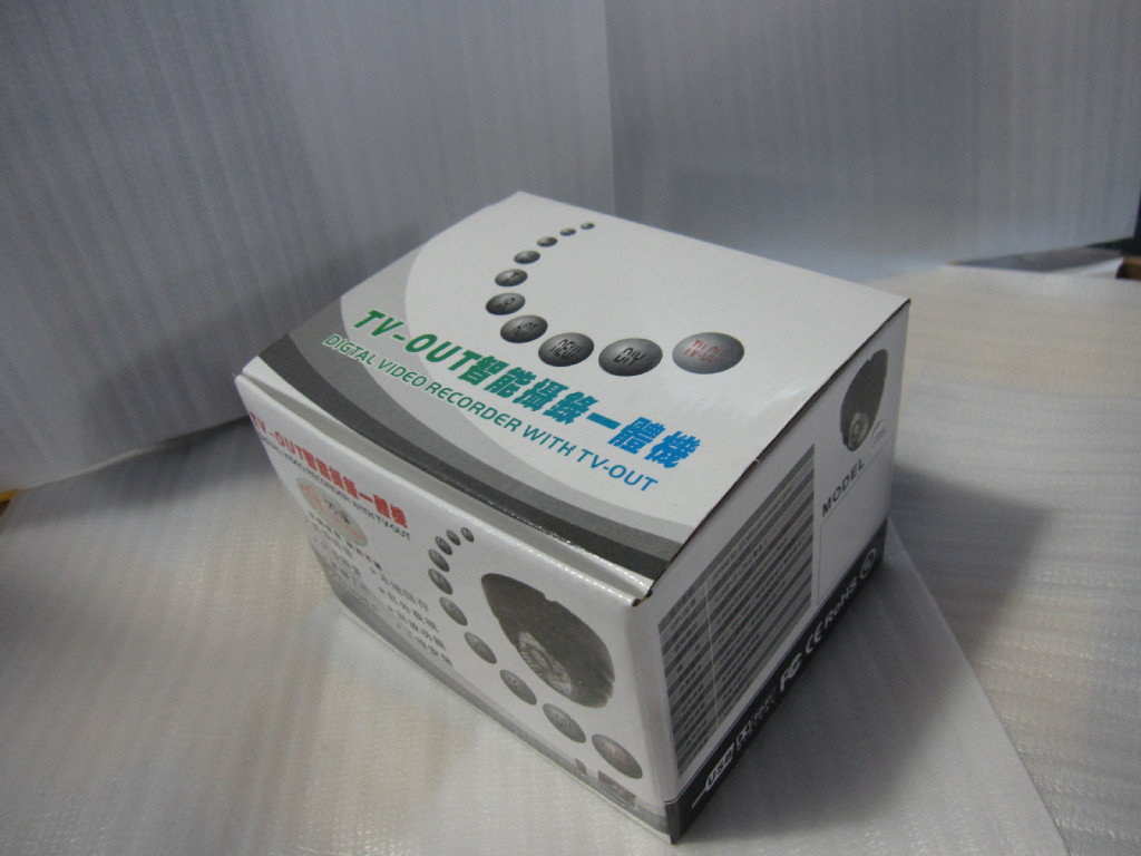 直插式红外监控摄录小海螺（可插TF卡、带TV输出）