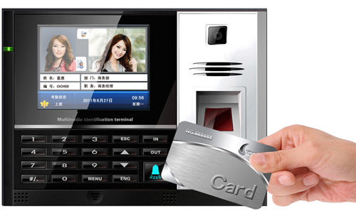 WEDS-F68型指纹射频卡摄像头考勤门禁机