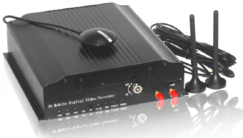 GPS+3G车载硬盘录像机（3G车载专用网络硬盘录像机）