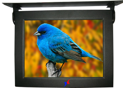 22寸吸顶式广告机/公交广告机/客车广告机