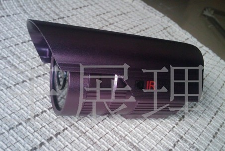厂家直销新款90紫色防水监控摄像机外壳/摄像头外壳厂家