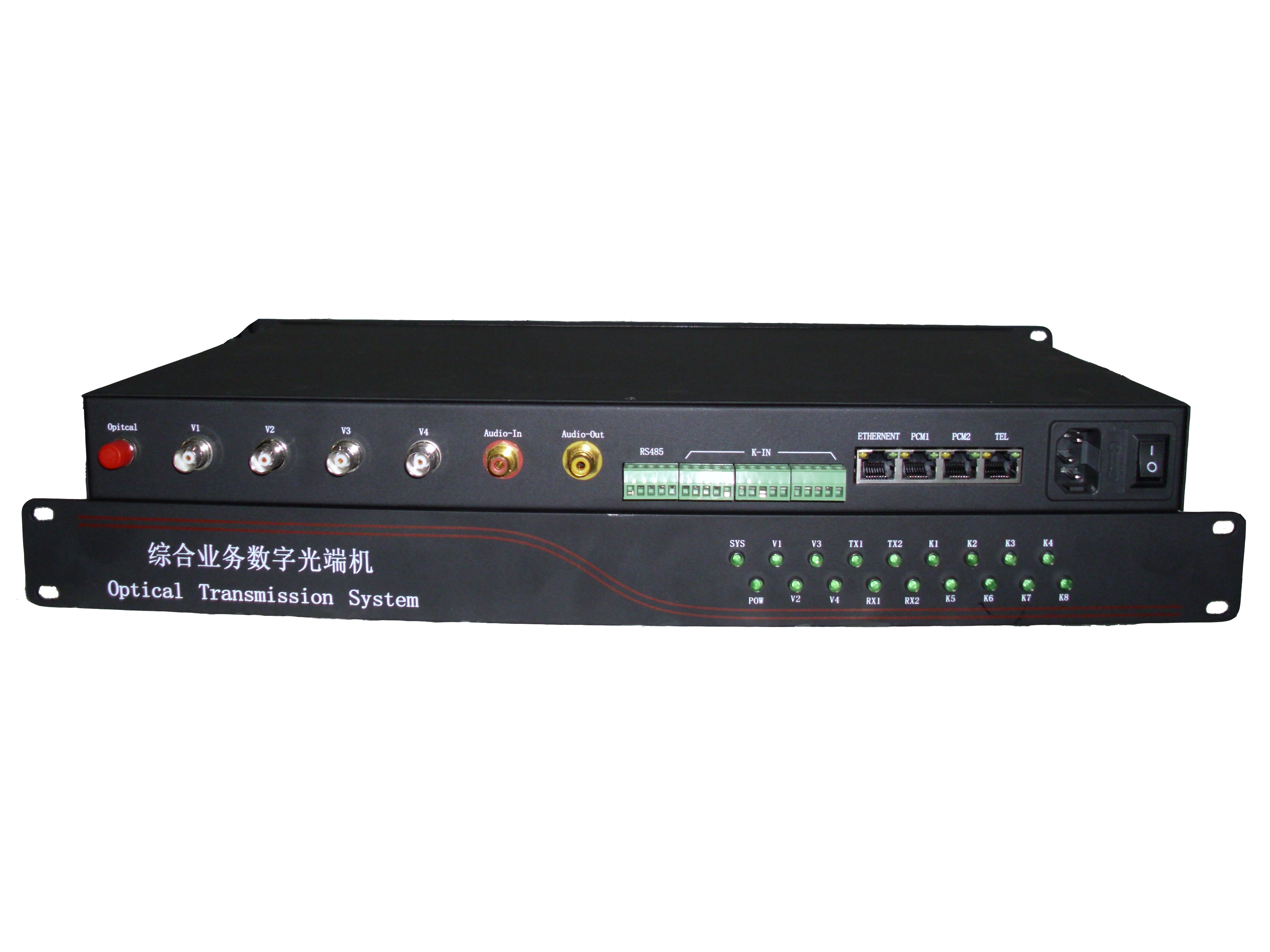 武警专用光端机-机架式