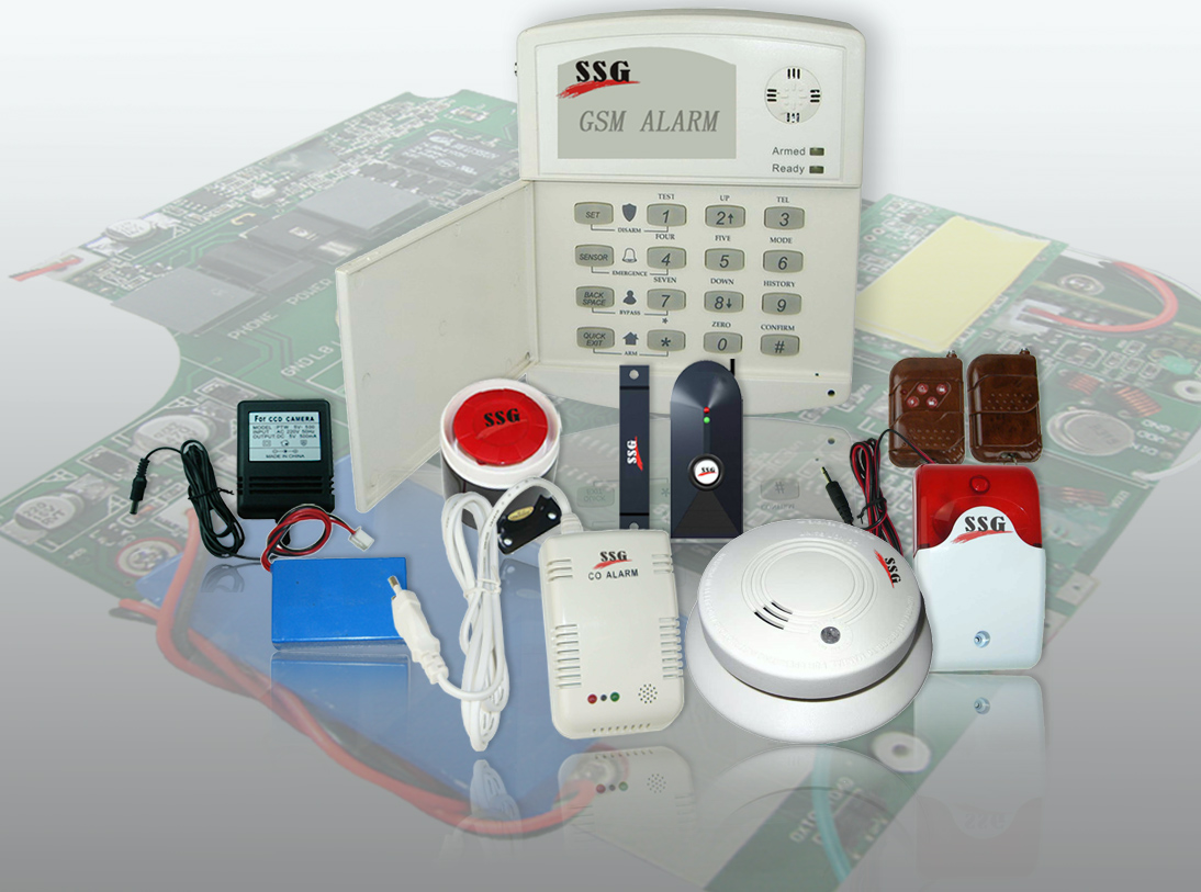 GSM彩信报警器，GSM家用防盗器