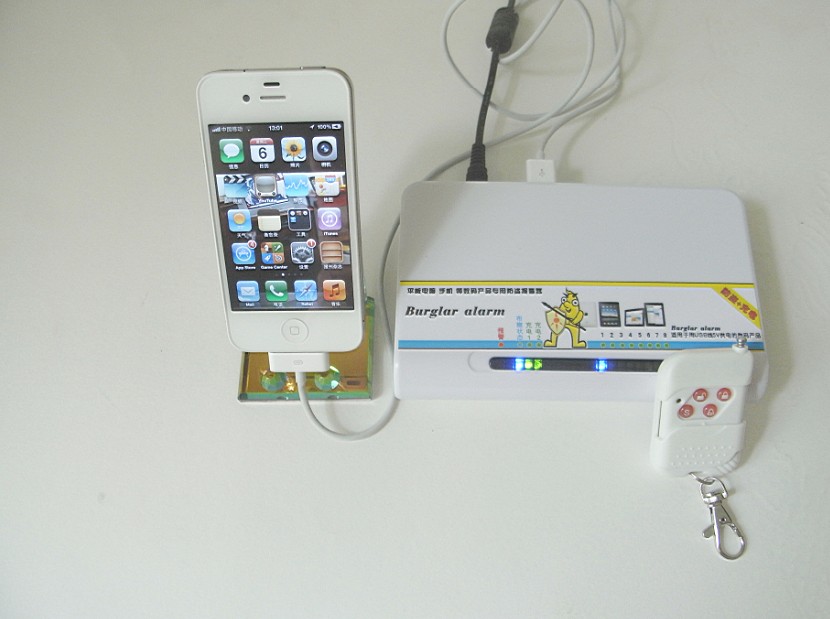 一拖十笔记本防盗器USB报警器电脑防盗器手机防盗器报警器