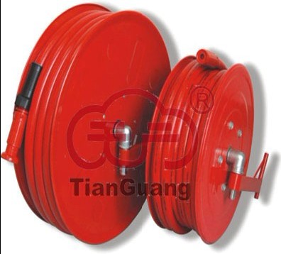 20米25米消防软管卷盘带喷头送挂架