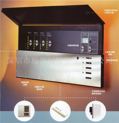 LUTRON 美国路创创艺眼3000多场景预设调光器