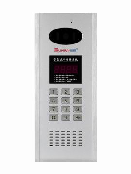 彩色可视楼宇门禁对讲主机808YA6/C