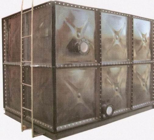 搪瓷钢板水箱，郑州消防水箱，饮用水箱