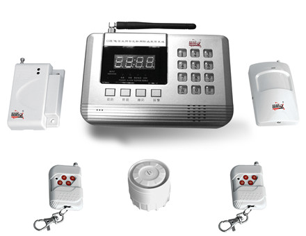 LED双网拨号防盗报警器