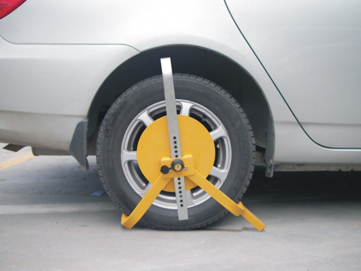 车轮锁 城管专用吸盘锁 夹子锁