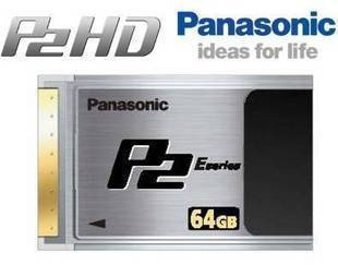 松下AJ-P2E064XG 64G 高速P2卡