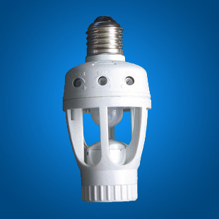 智能感应灯头人体红外感应车库、走廊感应灯