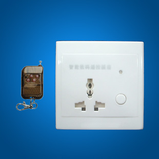 86型遥控面板无线射频遥控墙插智能学习型