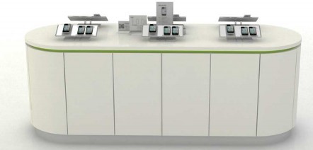 山东展柜供应，展柜设计，营业厅展柜供应