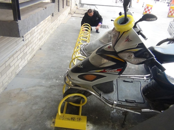 自行车停车架提高房地产的价值和品味/非机动车停放架