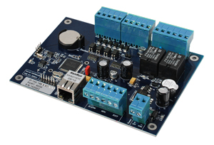 TCP/IP联网单门双向门禁考勤一卡通功能控制器