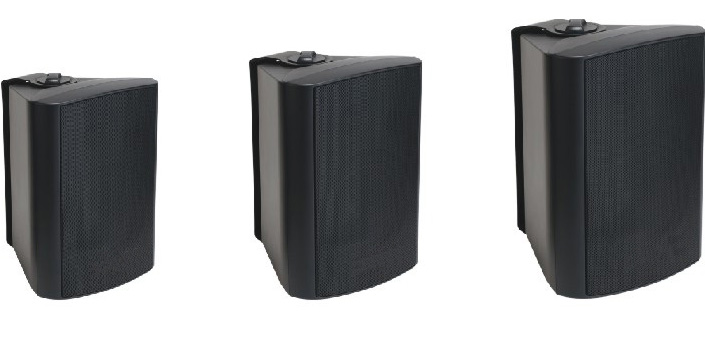 室内时款壁挂音箱（定压、黑色/白色）