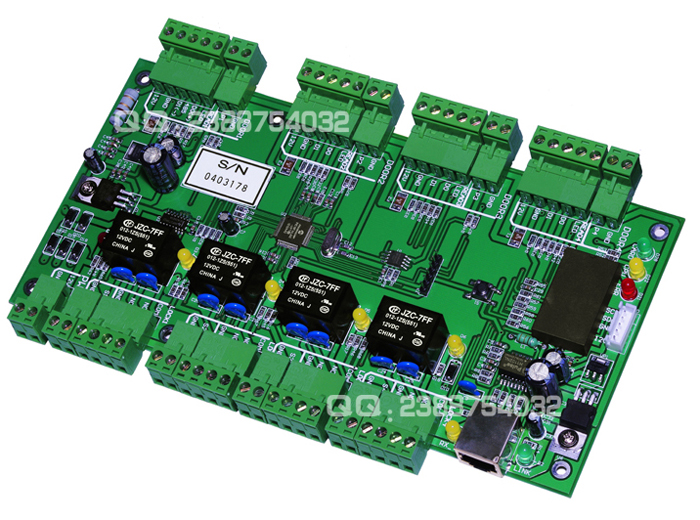 TCP/IP四门单向门禁控制器