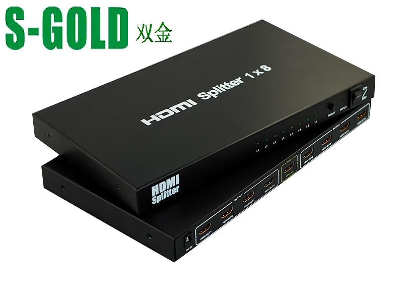 HDMI分配器一进八出1.4V