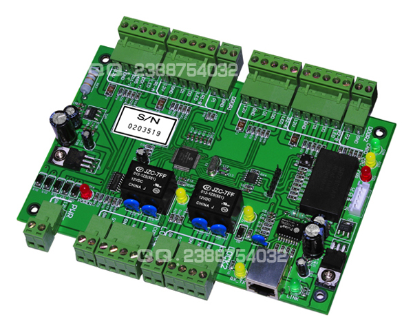 TCP/IP双门双向门禁控制器