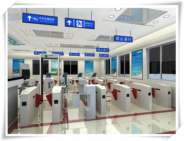 煤矿井口安检系统