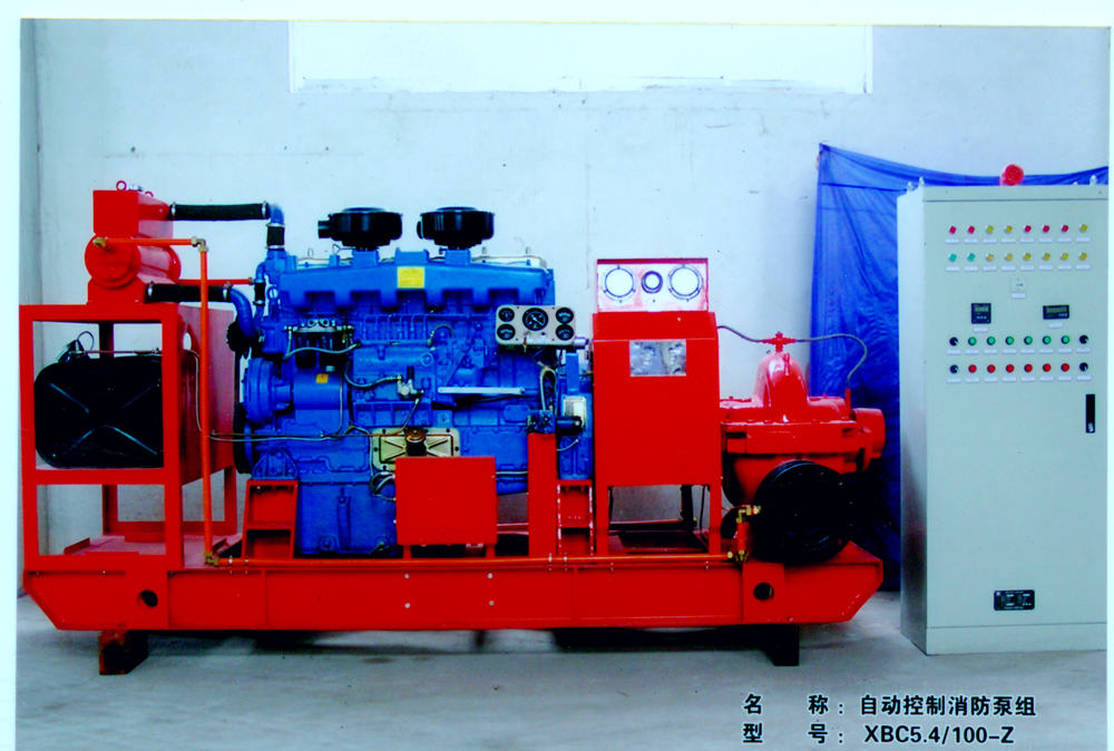 智能柴油机消防泵组