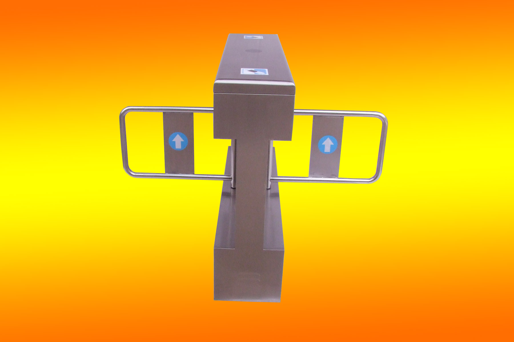 大门过车摆闸刷卡双机芯摆闸过车摆闸防撞摆闸厂家