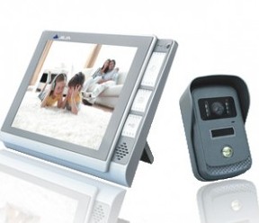 天津亿尔科技有限公司亿尔家8寸带拍照录像可视门铃