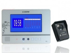 天津亿尔科技有限公司亿尔家7寸拍照和时钟万年历可视门铃