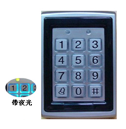 防水带夜光门禁一体机