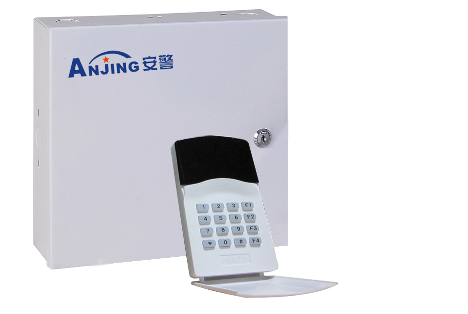 4有线12无线防区有线联网报警主机