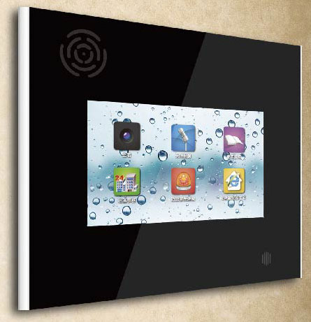 7寸触控屏幕对讲机