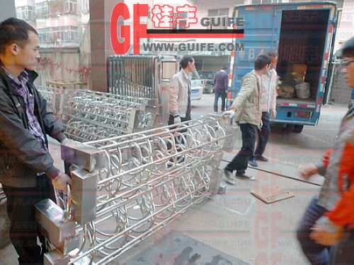 不锈钢螺旋式自行车停车架